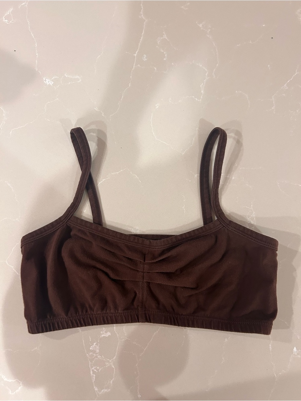 ARQ Brown Cotton Bralette